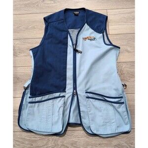 GUIDE SERIES MESH VEST SKEET SHOOTING/HUNTING/FISHING Sz MED BLUE EUC